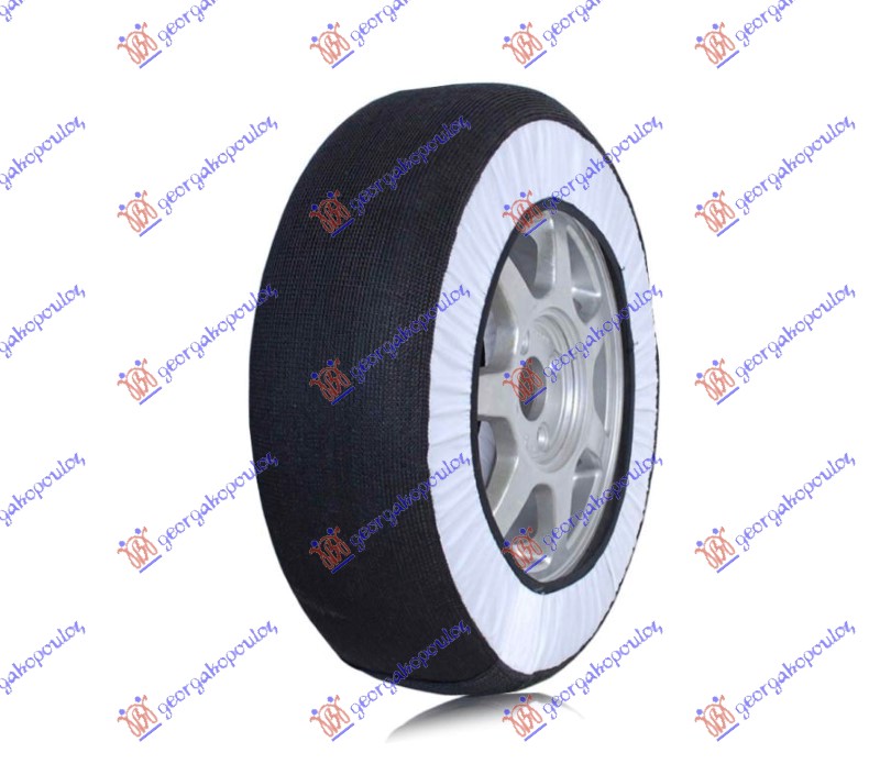 ZIMSKE NAVLAKE ZA GUME BR.87 PLAV. VEL.J SNOW SOCKS/SNOW CHAINS