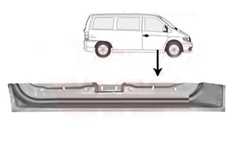 KADICA PREDNJIH VRATA MERCEDES VITO 1996-2004 (W638)