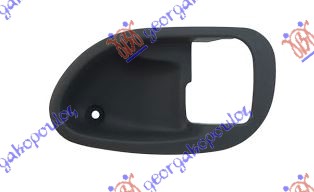 OKVIR UNUTRASNJE KVAKE PREDNJIH/ZADNJIH VRATA SIVI MITSUBISHI LANCER 1995-1997 (CK1/CJ)