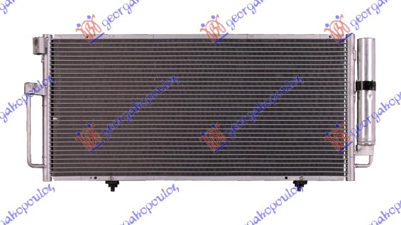 HLADNJAK KLIME 1.6/2.0/2.0T (690x326x16) 2003-2005 SUBARU IMPREZA 2001-2008 (GD/GG)