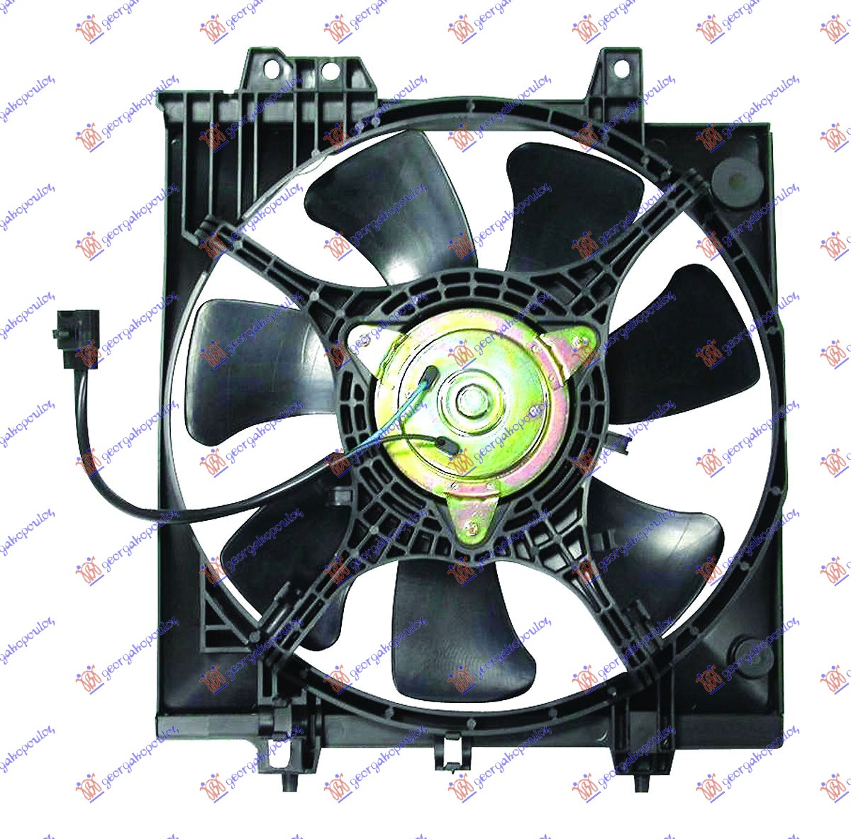 VENTILATOR KLIME KOMPLET (BENZIN) SUBARU IMPREZA 2001-2008 (GD/GG)