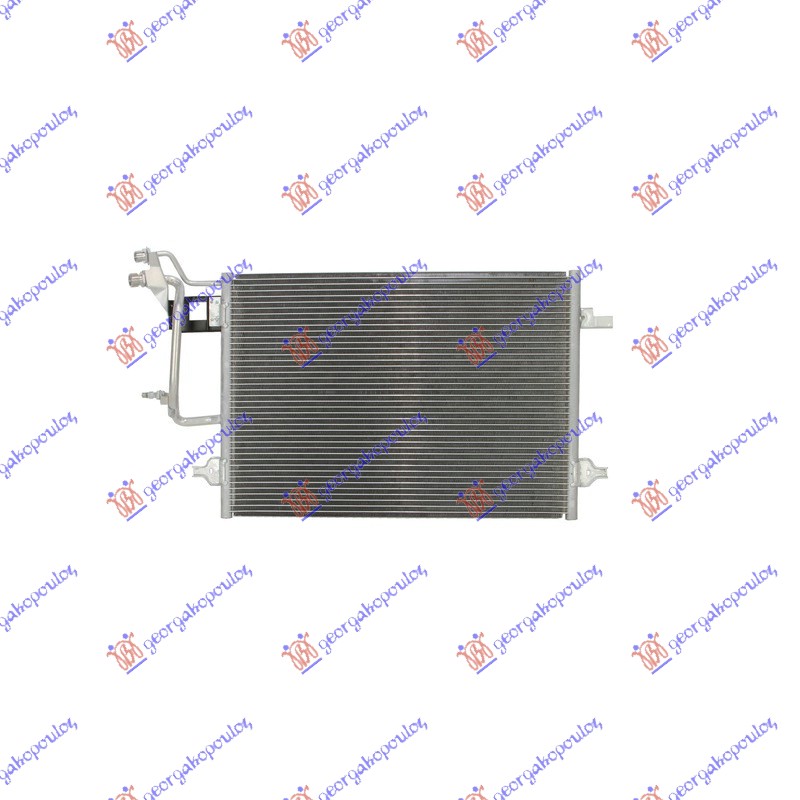 HLADNJAK KLIME 1.8 20V/2.4 30V/1.9 D (565x420) -2000 AUDI A6 1997-2004 (4B2/4B4/4B5/4B6)