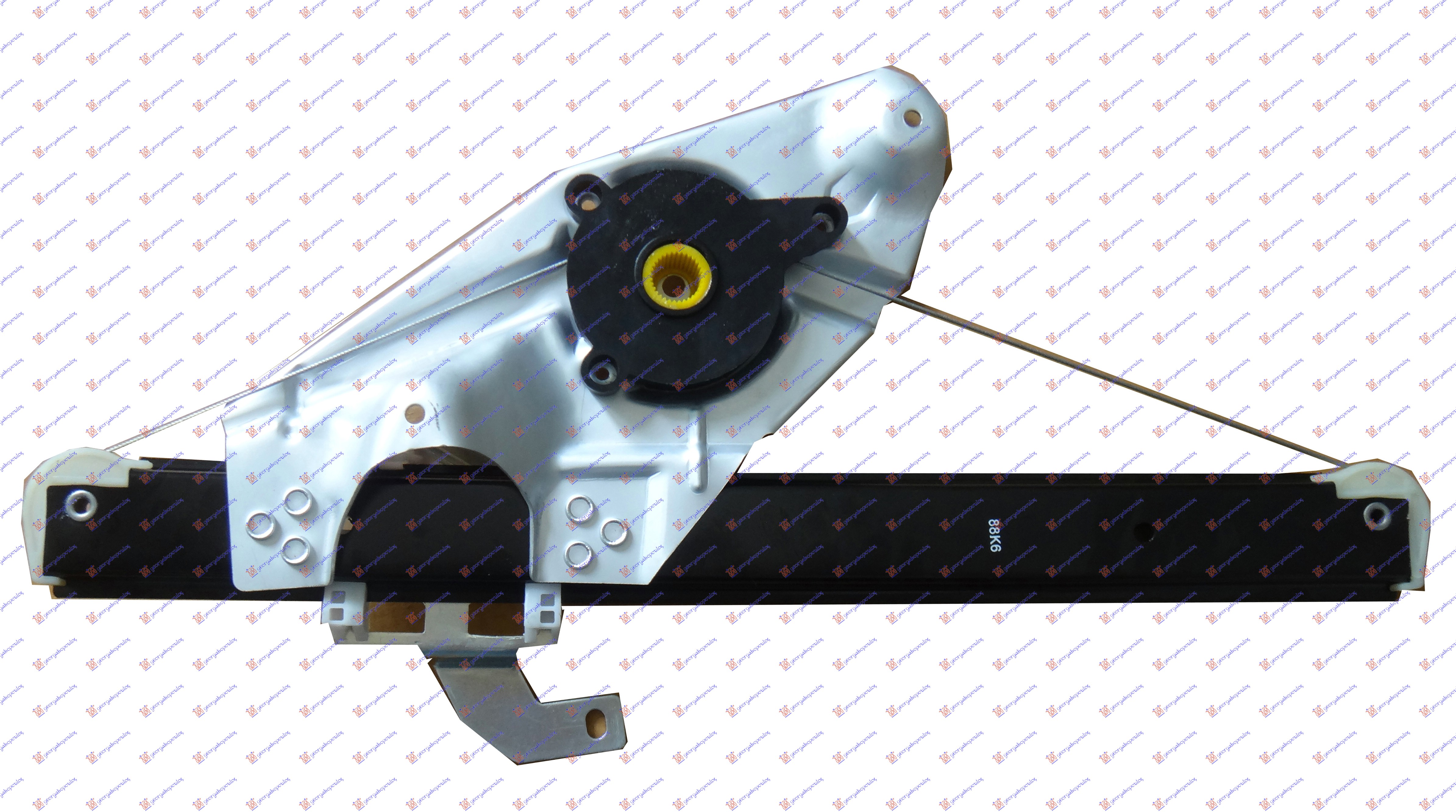 PODIZAC ZADNJEG PROZORA ELEKTRICNI (BEZ MOTORA) AUDI A6 1997-2004 (4B2/4B4/4B5/4B6)