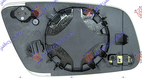 STAKLO RETROVIZORA SA GREJACEM (ASFERICNO) AUDI A6 1997-2004 (4B2/4B4/4B5/4B6)