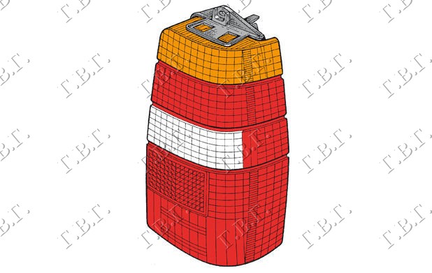 STOP LAMPA FIAT FIORINO 1997-1999 (146)