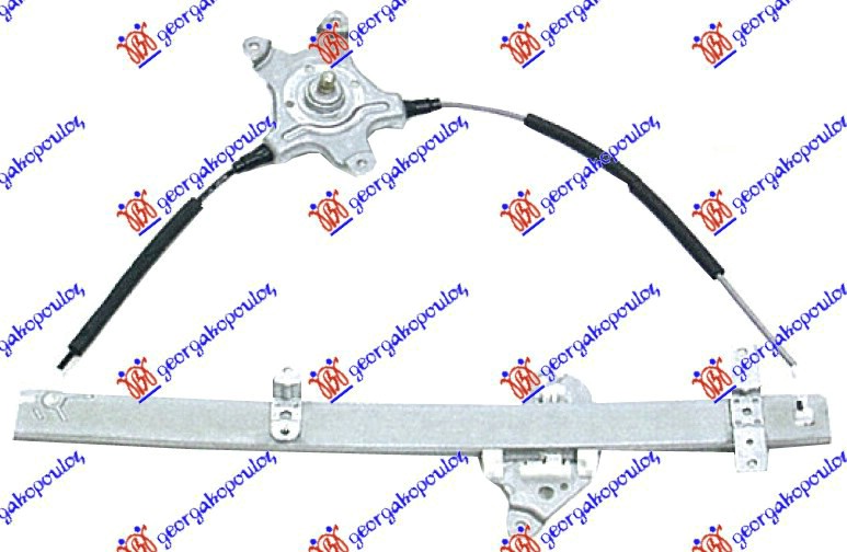PODIZAC PREDNJEG PROZORA MEHANICKI NISSAN P/U 2WD-4WD 1998-2001 (D22)