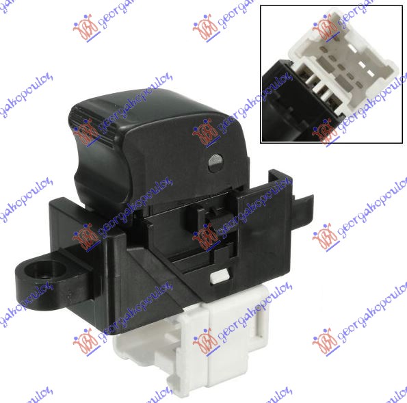 PREKIDAC U PREDNJIM VRATIMA (6 PIN) NISSAN P/U NAVARA 2WD-4WD 2001-2010 (D22)