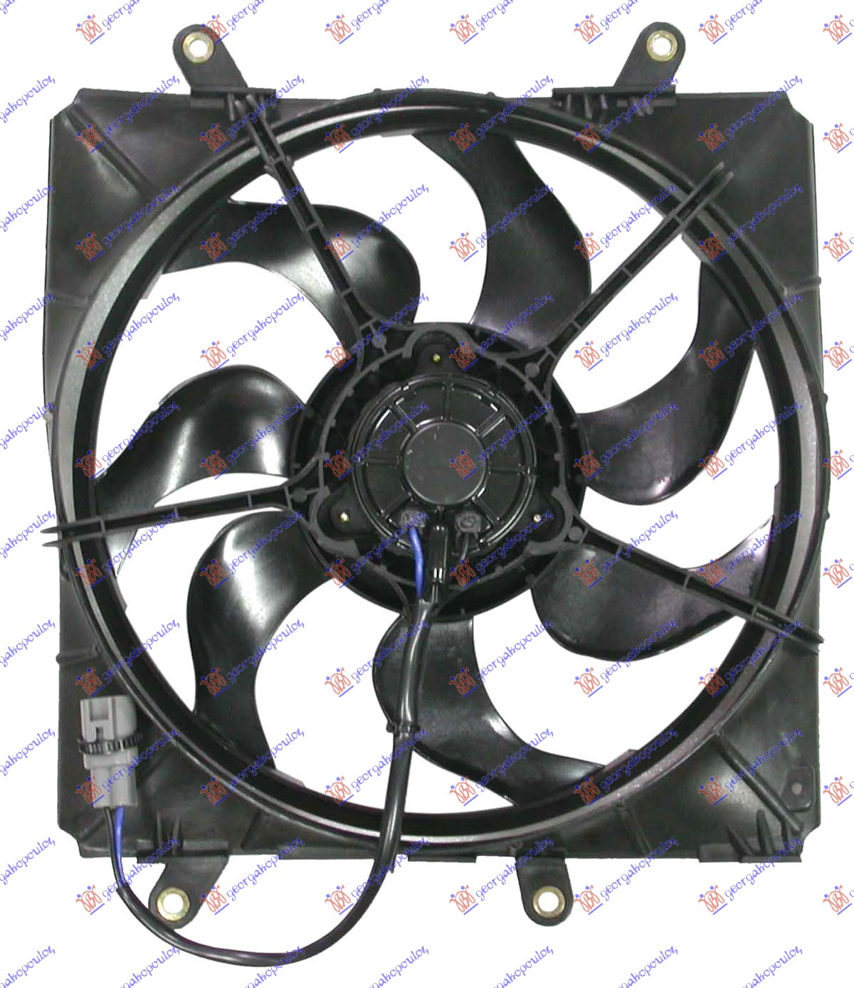VENTILATOR HLADNJAKA KOMPLET (BENZIN) TOYOTA AVENSIS 1997-2003 (T22)