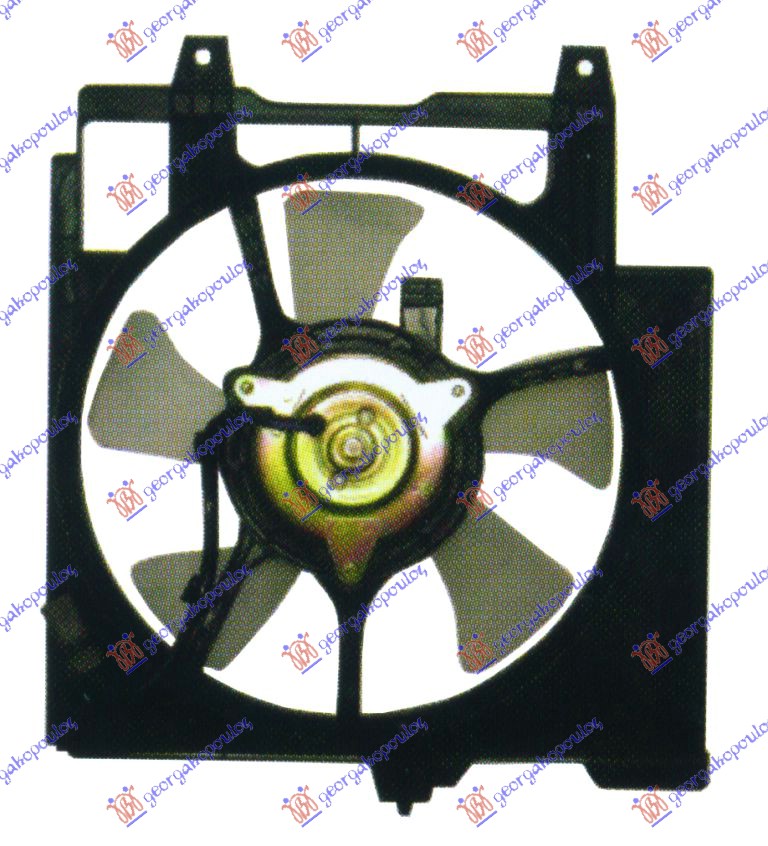 VENTILATOR HLADNJAKA KOMPLET (BENZIN) NISSAN MICRA 1998-2000 (K11)