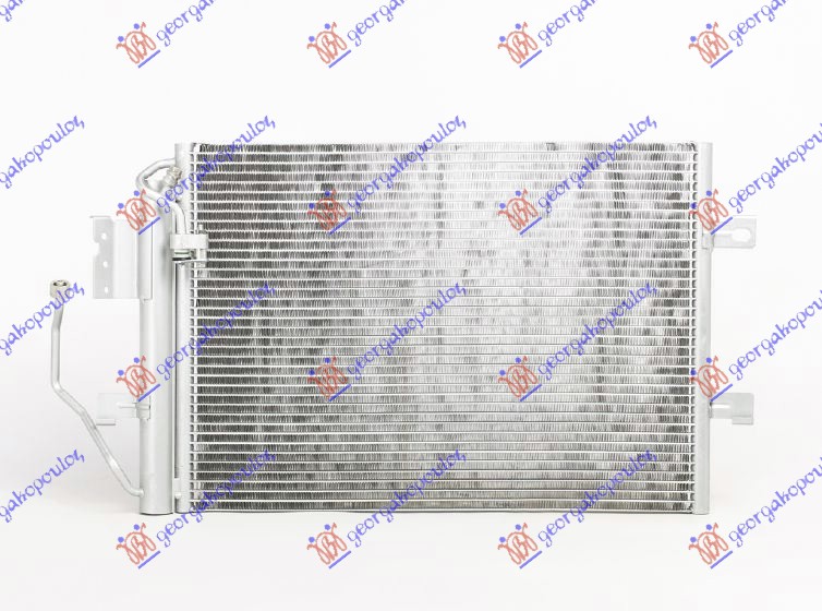 HLADNJAK KLIME BENZIN/DIZEL (550x378x16) (2000-2004) MERCEDES A CLASS 1998-2004 (W168)
