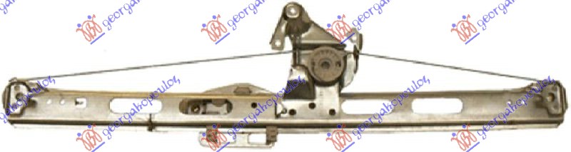 PODIZAC PREDNJEG PROZORA ELEKTRICNI (BEZ MOTORA) MERCEDES A CLASS 1998-2004 (W168)