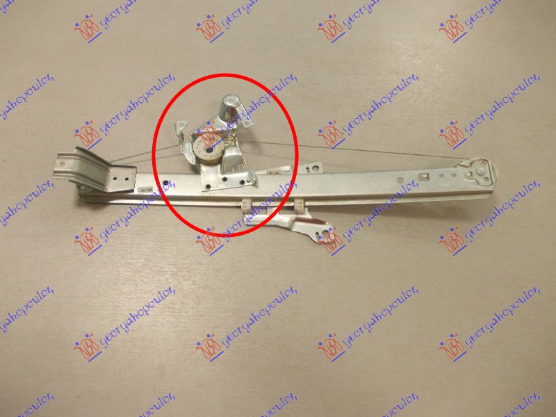 PODIZAC ZADNJEG PROZORA ELEKTRICNI (BEZ MOTORA) (KRATKA SASIJA) MERCEDES A CLASS 1998-2004 (W168)