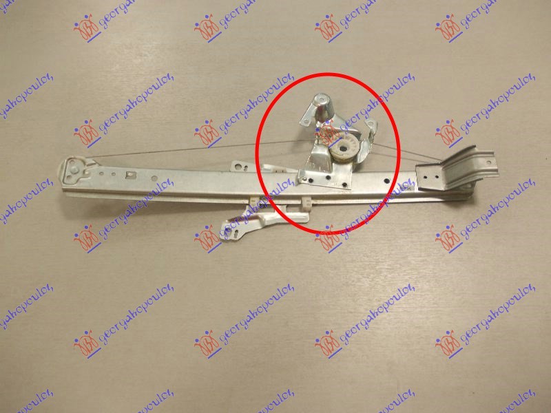 PODIZAC ZADNJEG PROZORA ELEKTRICNI (BEZ MOTORA) (KRATKA SASIJA) MERCEDES A CLASS 1998-2004 (W168)