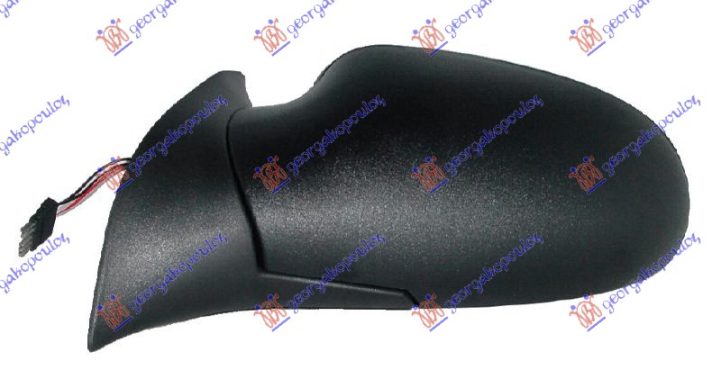 RETROVIZOR ELEKTRICNI SA GREJACEM (ASFERICNO STAKLO) MERCEDES A CLASS 1998-2004 (W168)