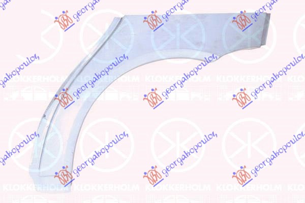 RUB 5 VRATA MERCEDES A CLASS 1998-2004 (W168)