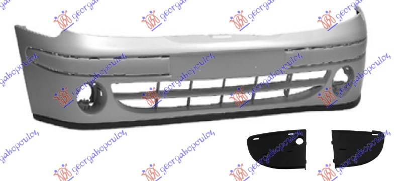 PREDNJI BRANIK PM (BEZ LAJSNE) RENAULT MEGANE SDN 99-02