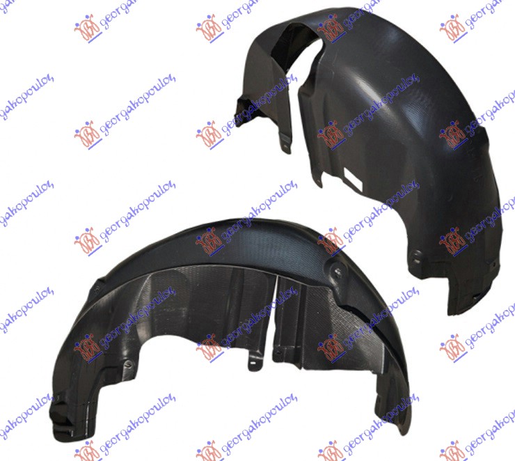 ZADNJE POTKRILO PLASTICNO SKODA OCTAVIA 4 1997-2010 (1U2/1U5)