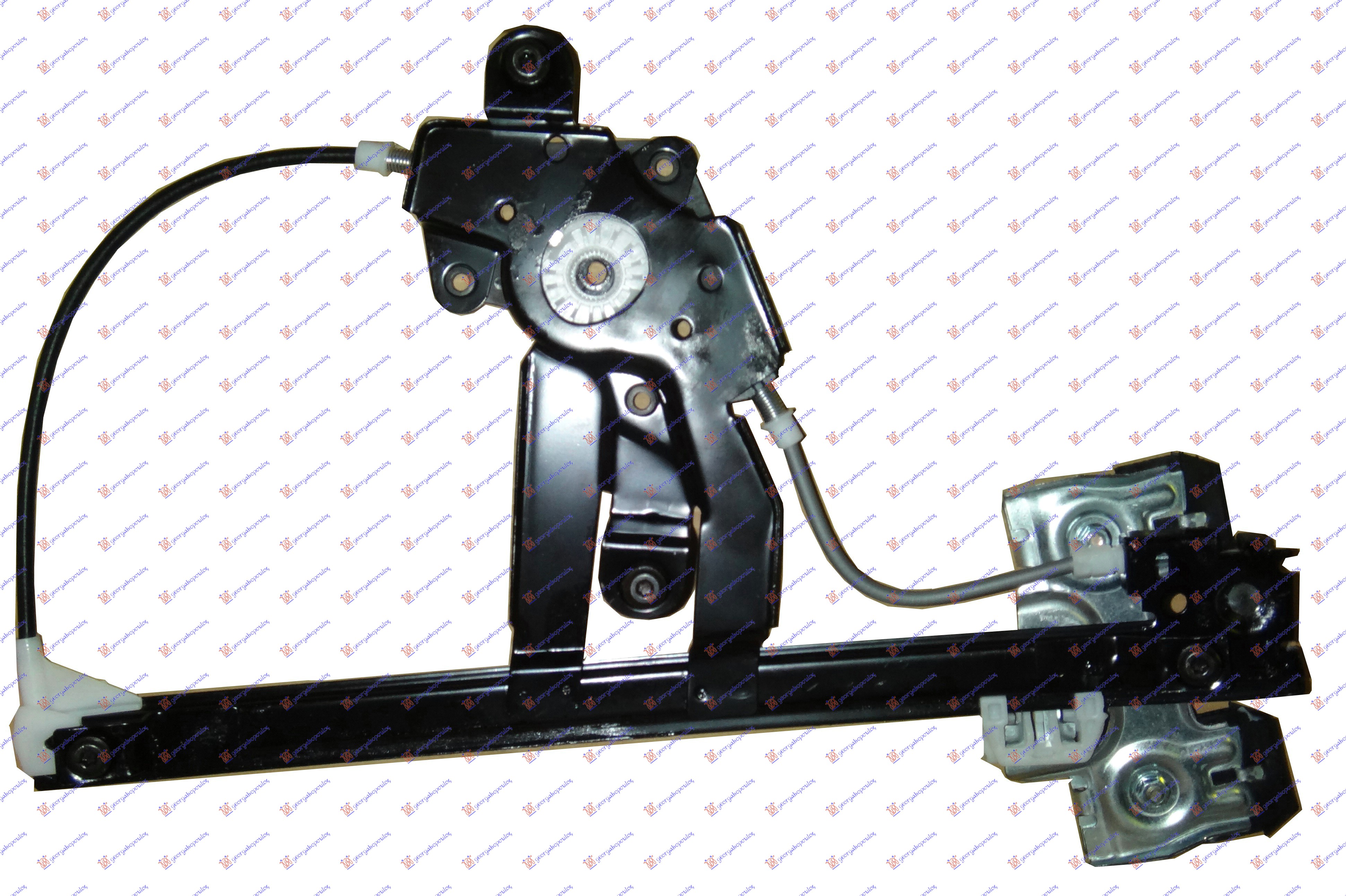 PODIZAC ZADNJEG PROZORA ELEKTRICNI (BEZ MOTORA) SKODA OCTAVIA 4 1997-2010 (1U2/1U5)
