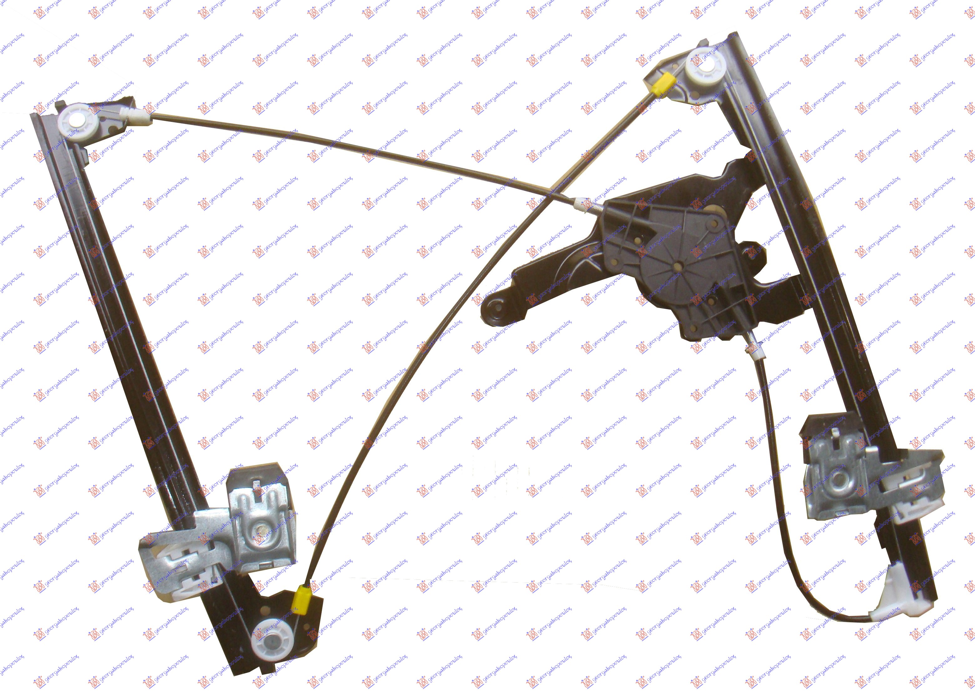 PODIZAC PREDNJEG PROZORA ELEKTRICNI (BEZ MOTORA) SKODA OCTAVIA 4 1997-2010 (1U2/1U5)