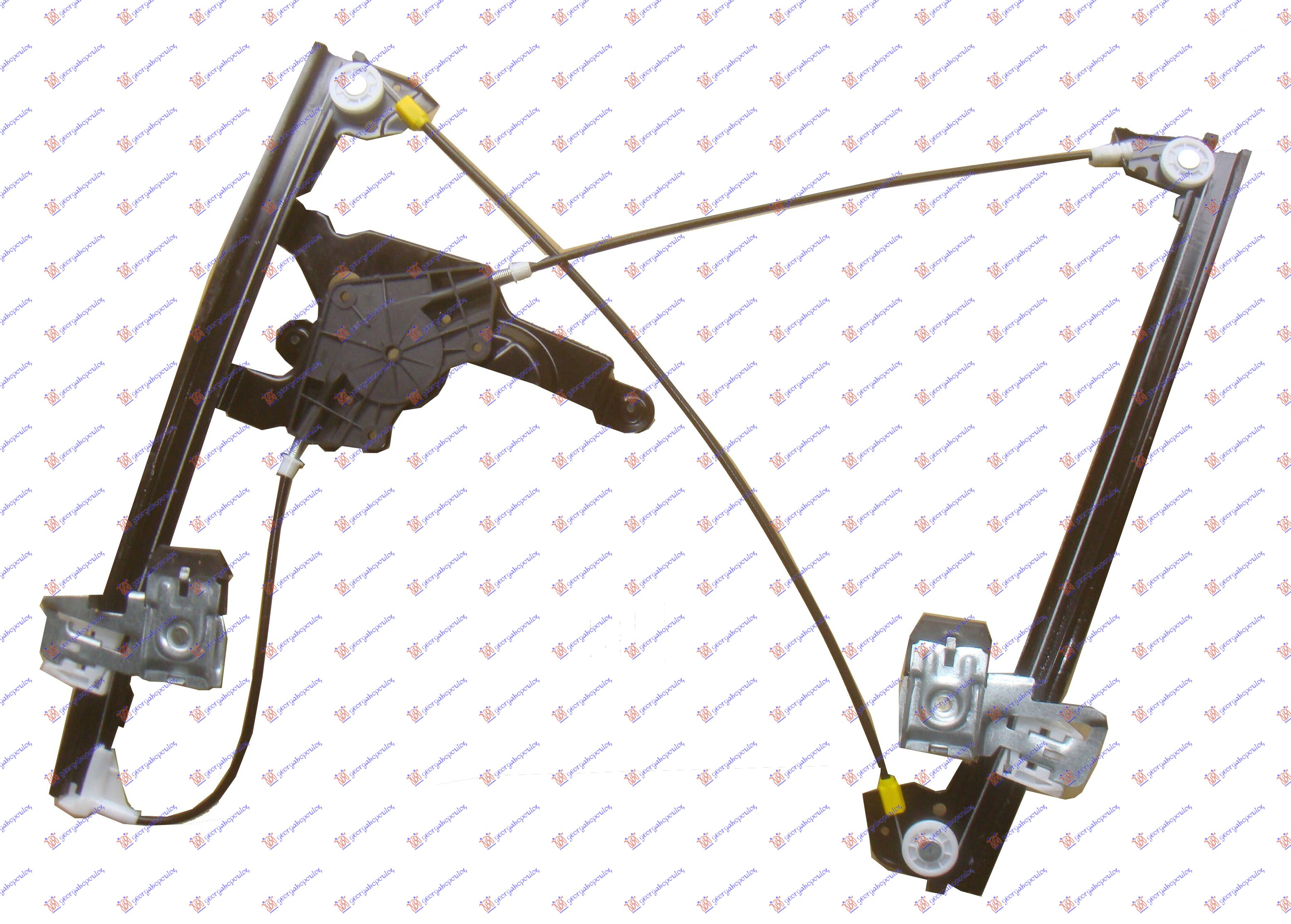 PODIZAC PREDNJEG PROZORA ELEKTRICNI (BEZ MOTORA) SKODA OCTAVIA 4 1997-2010 (1U2/1U5)