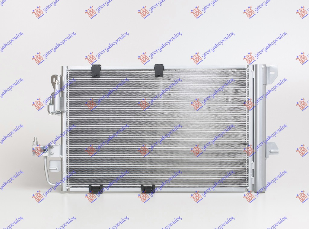 HLADNJAK KLIME KOMPLET 2002 (-2004) (555x382x16) (CREVO - FILTER SUPROTNE STRANE) OPEL ZAFIRA 1999-2005 (T98)