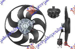 VENTILATOR (MOTOR+ELISA) (DIZEL) (+AC) (3 PIN) OPEL ZAFIRA 1999-2005 (T98)