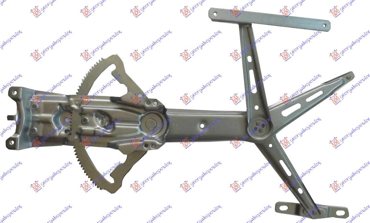 PODIZAC PREDNJEG PROZORA ELEKTRICNI (BEZ MOTORA) OPEL ZAFIRA 1999-2005 (T98)