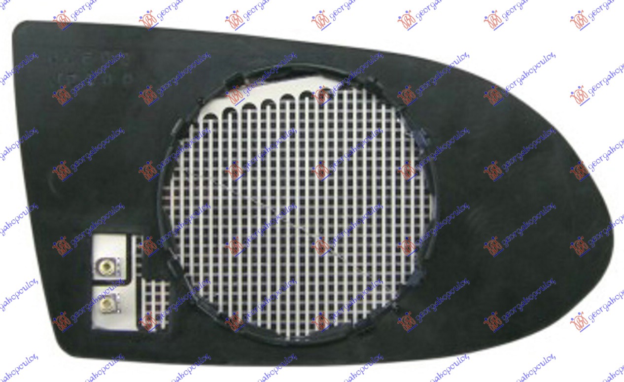 STAKLO RETROVIZORA SA GREJACEM 2002- (ASFERICNO) OPEL ZAFIRA 1999-2005 (T98)