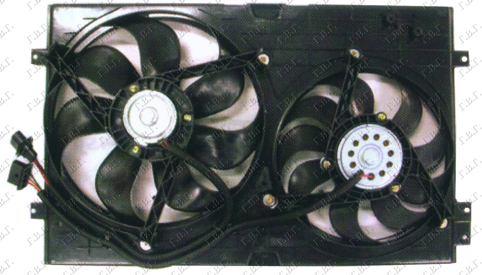 VENTILATOR HLADNJAKA (DUPLI) KOMPLET (BENZIN/DIZEL) VW NEW BEETLE 1998-2011 (9C1/1C1/1Y7)