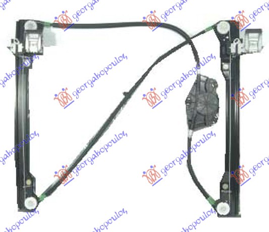 PODIZAC PREDNJEG PROZORA ELEKTRICNI (BEZ MOTORA) (H/B) VW NEW BEETLE 1998-2011 (9C1/1C1/1Y7)