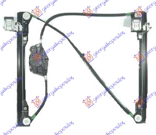PODIZAC PREDNJEG PROZORA ELEKTRICNI (BEZ MOTORA) (H/B) VW NEW BEETLE 1998-2011 (9C1/1C1/1Y7)