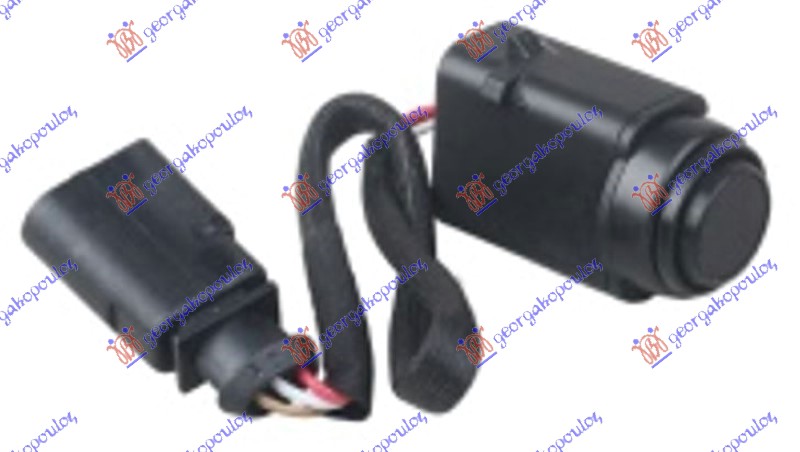 PARKING SENZOR (PDC) CRNI KONEKTOR (3 PIN) (SA KABLOM) VW NEW BEETLE 1998-2011 (9C1/1C1/1Y7)