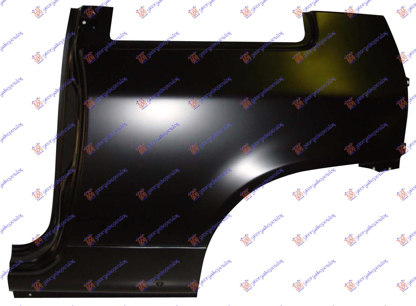 ZADNJI BLATOBRAN 3 VRATA VW LUPO 1998-2005 (6X1/6E1)