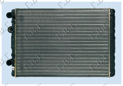 HLADNJAK MOTORA 1.0/1.4 BENZIN - 1.7 DIZEL (628x370) (MEHANICKI SPOJ) VW LUPO 1998-2005 (6X1/6E1)