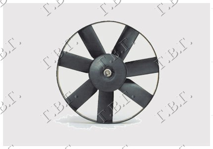 VENTILATOR (MOTOR+ELISA) (BENZIN/DIZEl) (+AC) VW LUPO 1998-2005 (6X1/6E1)