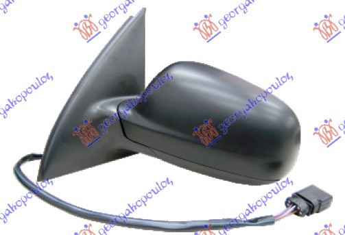 RETROVIZOR ELEKTRICNI SA GREJACEM 2001- (A KVALITET) (ASFERICNO STAKLO) VW LUPO 1998-2005 (6X1/6E1)