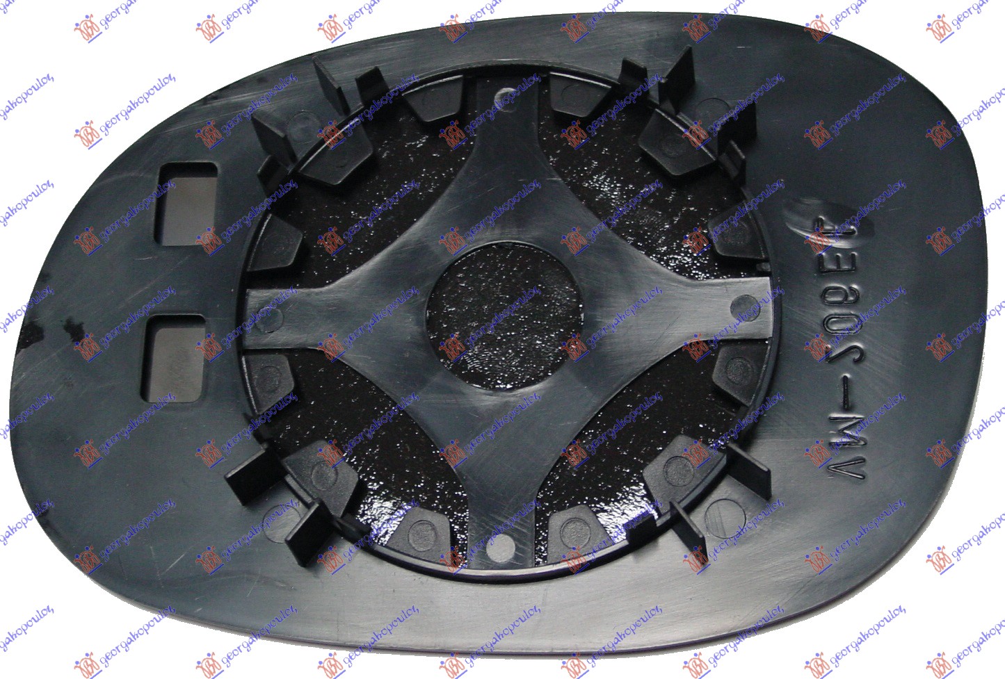 STAKLO RETROVIZORA SA GREJACEM (KONVEKSNO) CITROEN C2 2008-2010 (JM)