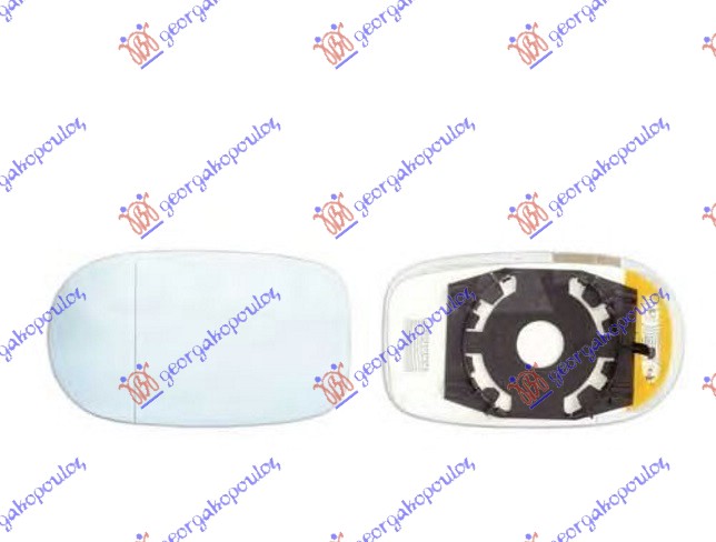 STAKLO RETROVIZORA SA GREJACEM ALFA ROMEO 166 1998-2007 (936)