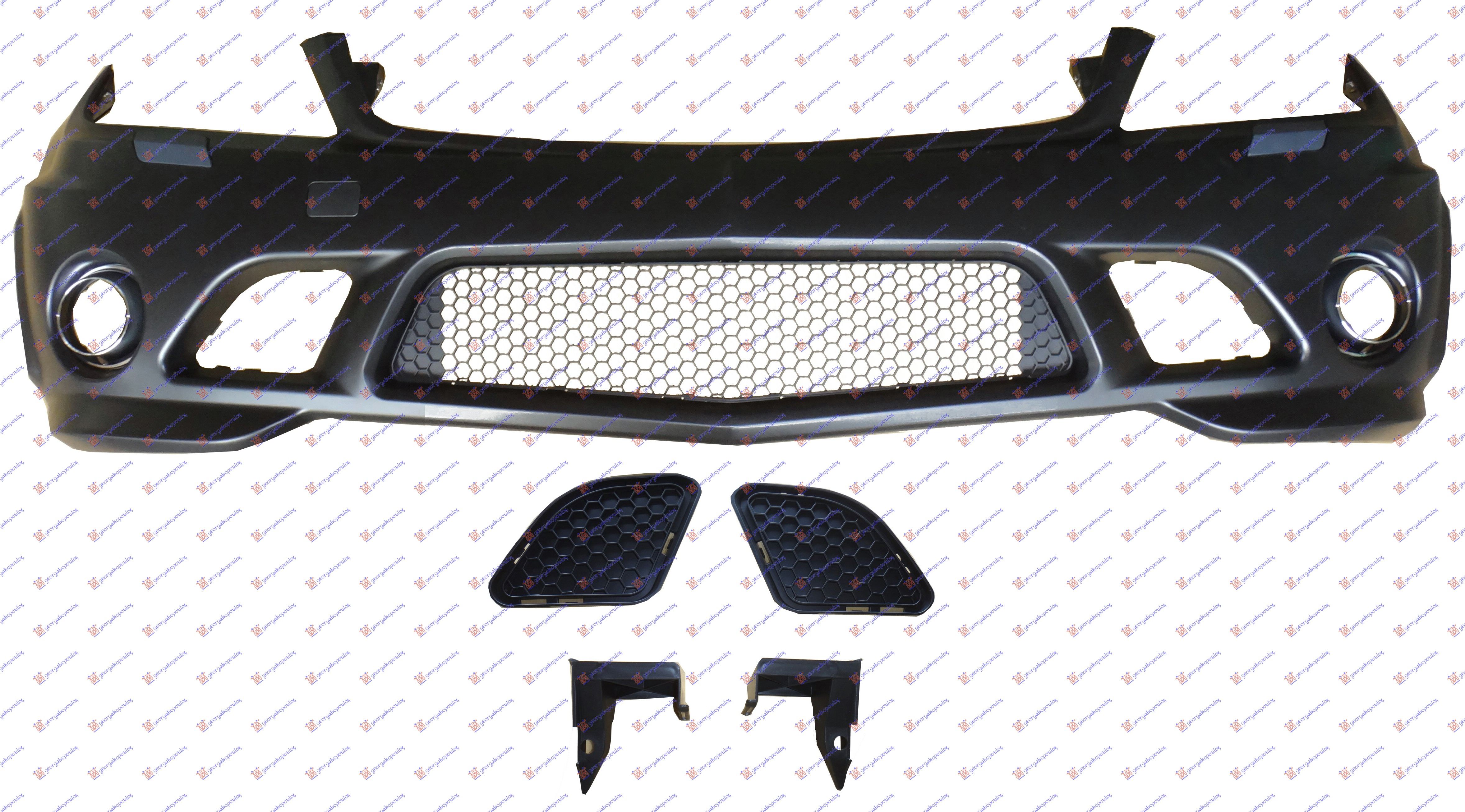 PREDNJI BRANIK (PRSKALICE) (KOMPLET) (C63 AMG) MERCEDES C CLASS 2007-2011 (W204)