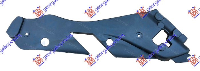POKLOPAC FARA GORNJI PLASTICAN MERCEDES C CLASS 2007-2011 (W204)