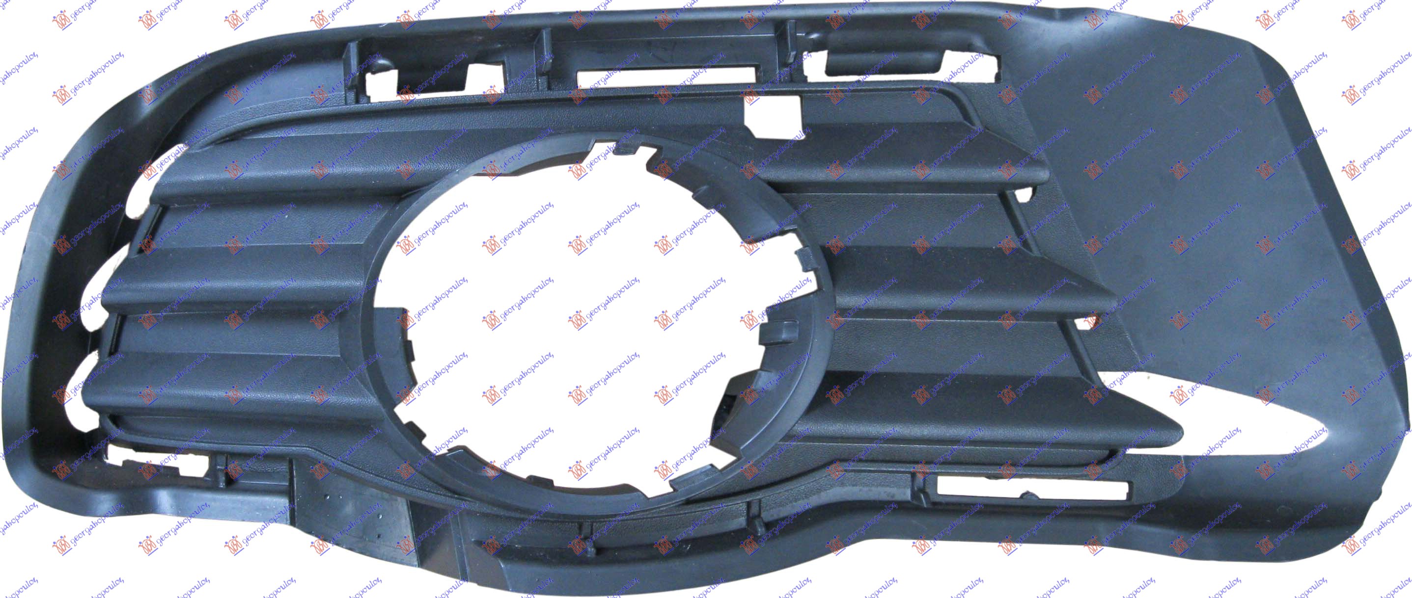 RESETKA PREDNJEG BRANIKA (SA OTVOROM ZA OKRUGLU MAGLENKU) (CLASSIC-ELEGANCE) MERCEDES C CLASS 2007-2011 (W204)