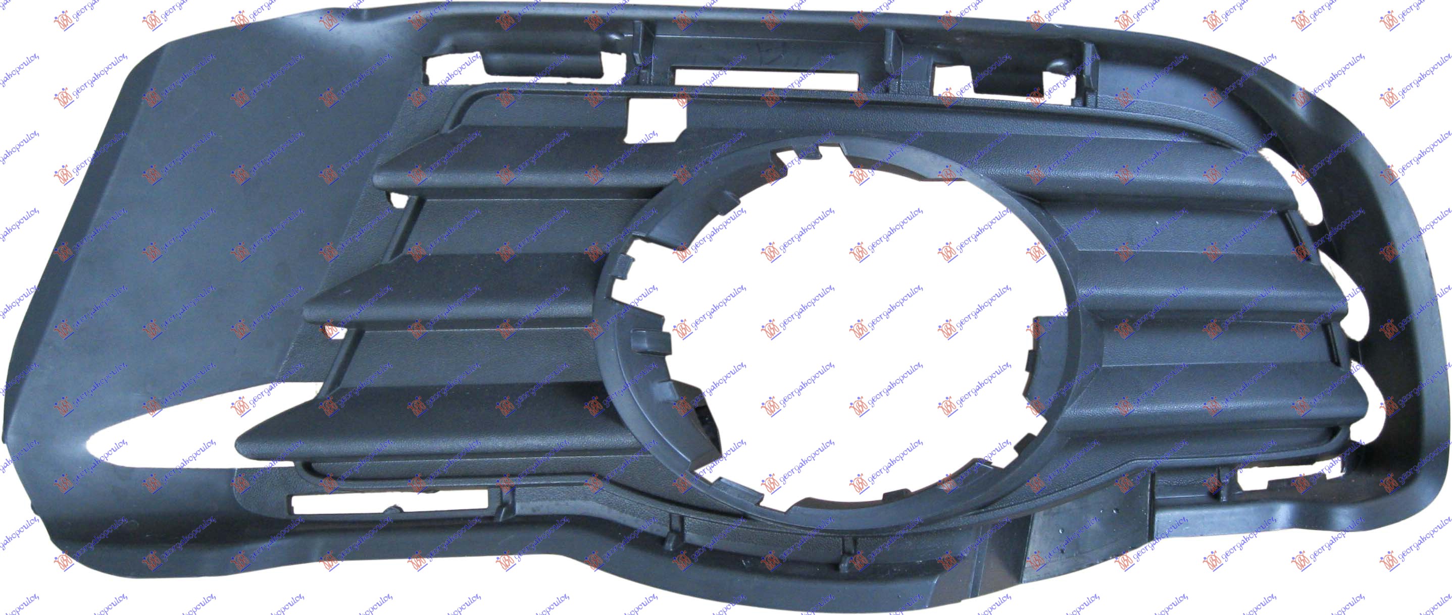 RESETKA PREDNJEG BRANIKA (SA OTVOROM ZA OKRUGLU MAGLENKU) (CLASSIC-ELEGANCE) MERCEDES C CLASS 2007-2011 (W204)