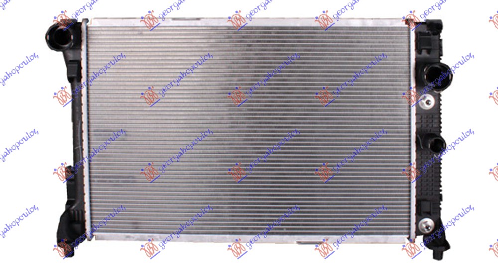 HLADNJAK MOTORA 1.8/2.5/3.0 16V/24V 2.2CDi (AUTO) (64x45x2.6) MERCEDES E CLASS COUPE/CABRIO 2013-2016 (C207)