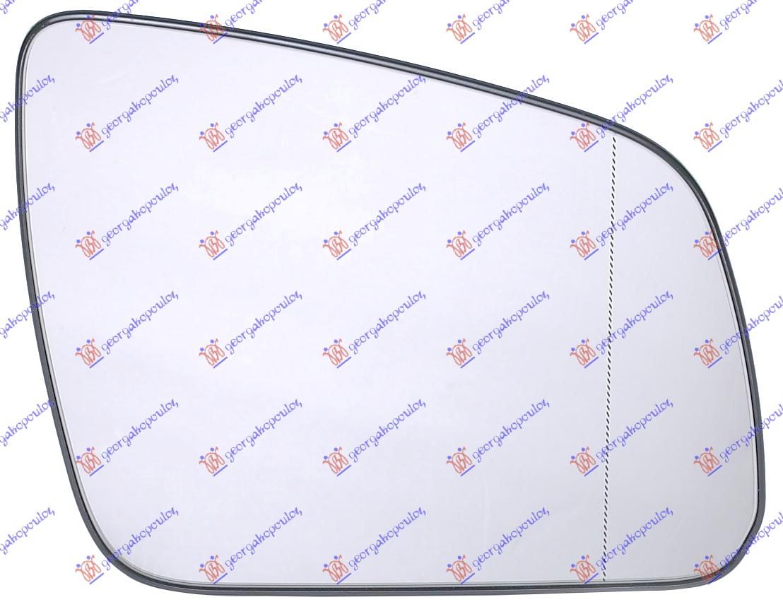 STAKLO RETROVIZORA SA GREJACEM -2009 (ASERICNO) MERCEDES C CLASS 2007-2011 (W204)