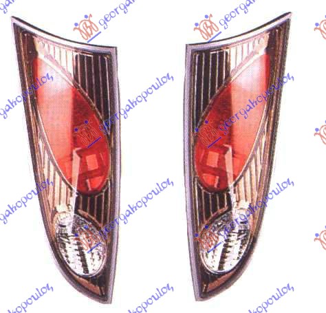 STOP LAMPA ZATAMNJENA (SET) (TUNING)  FOCUS 98-04