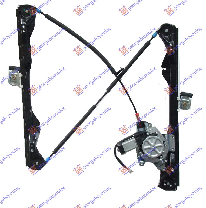 PODIZAC PREDNJEG PROZORA ELEKTRICNI 3 VRATA (2 KABLA) FORD FOCUS 1998-2004 (DNW/DFW)