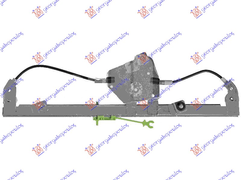PODIZAC ZADNJEG PROZORA ELEKTRICNI 4/5 VRATA (BEZ MOTORA) (A KVALITET) FORD FOCUS 1998-2004 (DNW/DFW)