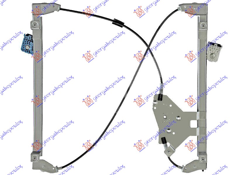 PODIZAC PREDNJEG PROZORA ELEKTRICNI (BEZ MOTORA) (A KVALITET) FORD FOCUS 1998-2004 (DNW/DFW)