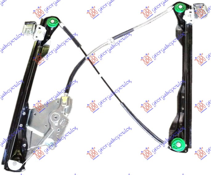 PODIZAC PROZORA ELEKTRICNI (BEZ MOTORA) 3 VRATA (2 KABLA) FORD FOCUS 1998-2004 (DNW/DFW)