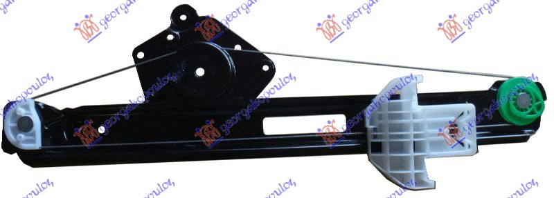 PODIZAC ZADNJEG PROZORA ELEKTRICNI (BEZ MOTORA) 4/5 VRATA FORD FOCUS 1998-2004 (DNW/DFW)